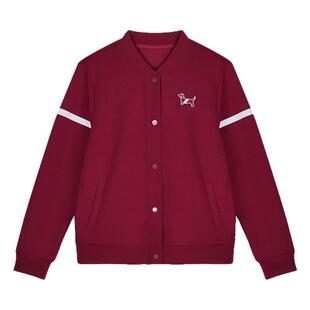 正肩棒球服设计感开衫外套女上衣春季新款妈妈装时尚爆款宽松卫衣