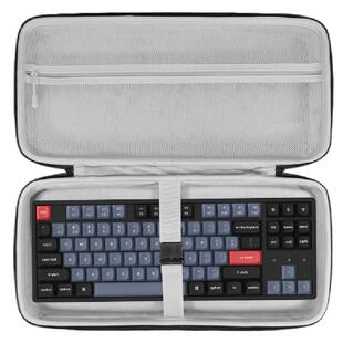 虎炳适用渴创Keychron键盘收纳包K11Max键盘包K11Pro收纳包K1Pro收纳盒q1pro/q2pro/q7/q11键盘一体收纳包