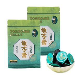 御满坊龟苓膏古法真龟熬制0脂果冻原味休闲零食清凉降火即食