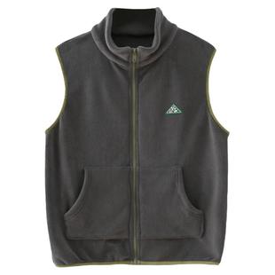 大男童马甲春秋外穿2025新款摇粒绒背心中大童男装儿童胖男孩坎肩