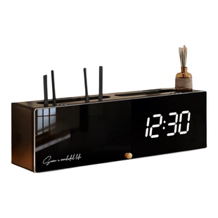 2026新款客厅路由器收纳盒简约电视柜wifi机顶盒遮挡插座遮丑神器