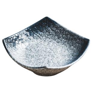 陶瓷精致四角盘子特别好看高级餐具凉菜创意碗碟子日式餐盘家用