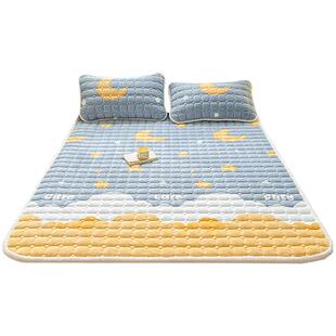 珊瑚牛奶绒床垫褥子软垫家用冬季加厚床褥垫被宿舍学生单人铺床毯