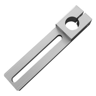 机械手治具配件旋转十字连接块固定块钢管光轴夹平行滑移附加支架