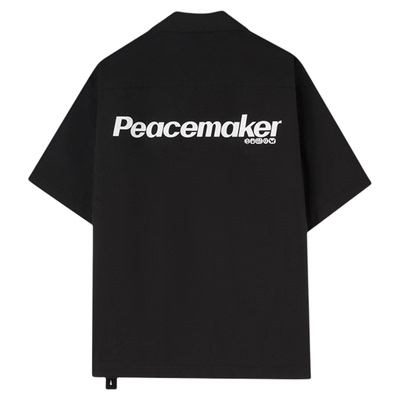 PEACEMAKEROAMC®字母印花衬衫