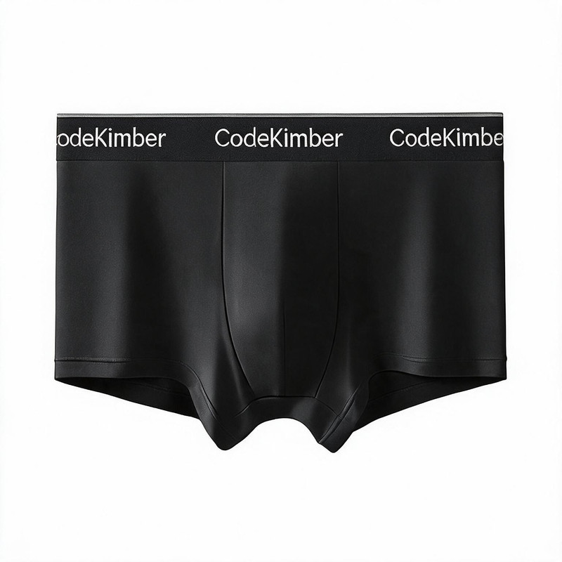 CodeKimber男士内裤纯棉7A抗菌透气中腰平角短裤男款四角裤礼盒装