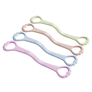 8字拉力器女开背拉力绳健身弹力带练背家用瑜伽开肩拉伸拉背神器