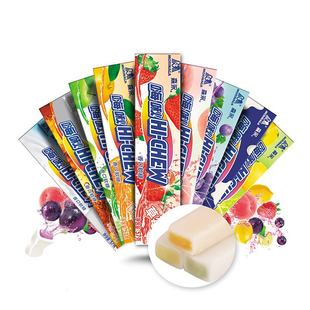 嗨啾57g水果软糖条装hichew休闲办公室口嚼糖森永糖果喜糖小零食