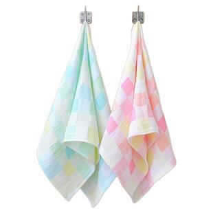 纯棉纱布毛巾洗脸巾大人儿童速干日用超薄吸水长方形棉纱吸汗面巾