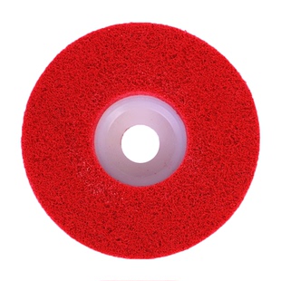 100角向尼龙轮抛光轮除锈纤维轮拉丝125研磨轮抛光片角磨片