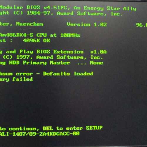 PEAK-405 DSM 9015736 & CPU 100MHz & RAM