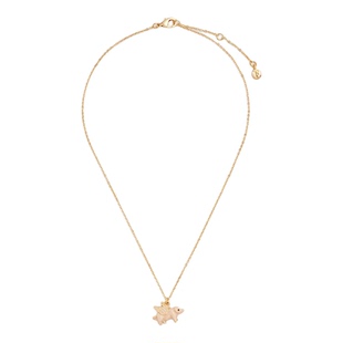 【9折上新】Fable飞行小猪珐琅彩项链首饰品女款吊坠高级感锁骨链