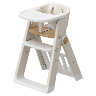 美高熊M2宝宝折叠餐椅儿童家用成长椅婴儿吃饭多功能高脚学习座椅