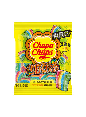 【侯明昊同款】珍宝珠酸条酸棒混合装长条软糖糖果彩虹酸砂糖橡皮
