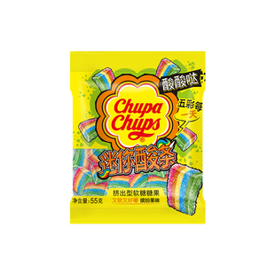 【分享装】珍宝珠酸条酸棒混合装长条软糖糖果彩虹酸砂糖橡皮糖