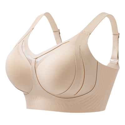 婷美内衣聚拢收副乳防下垂2025品牌专柜正品旗舰小胸显大上托文胸