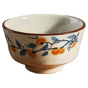 中式复古陶瓷饭碗家用2026新款高颜值米饭碗特别好看的吃饭小碗