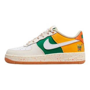 Nike/耐克正品AIR FORCE 1 AF1女子GS大童休闲运动板鞋DQ5085-111