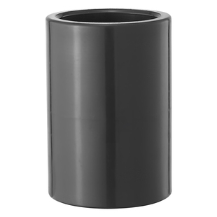 upvc美标直接pvc-u管件水管内插直通套管对接连接器化工接头SCH80