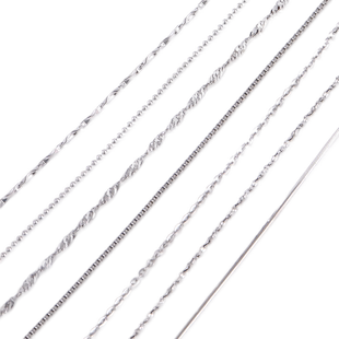 999银项链女纯银锁骨链足银毛衣链素链S925银链链子990银蛇骨细长