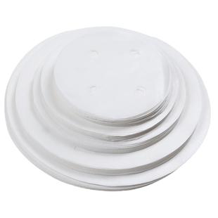 蒸笼纸不粘蒸包子蒸笼垫蒸馒头油纸垫一次性家用圆形蒸笼纸垫蒸馍