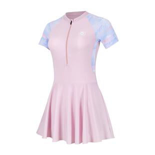 鸿星尔克儿童泳衣女童2025新款小中大童小女孩连体裙子游泳公主裙