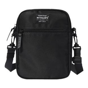 木村耀司男士挎包2025新款时尚男式小背包牛津布单肩斜挎包休闲女