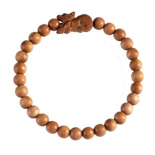 自在缘原创设计桃木十二生肖手链男女本命年情侣文玩饰品民族风