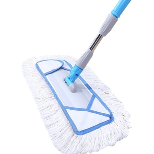 堂上燕大号铝合金棉线拖平板拖把拖把家用旋转免手洗干湿两用平推