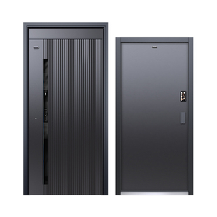 亚太天能精雕铸铝装甲智能门豪华别墅防盗入户门子母门高端进户门