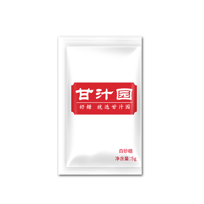 甘汁园白砂糖包5g*400包
