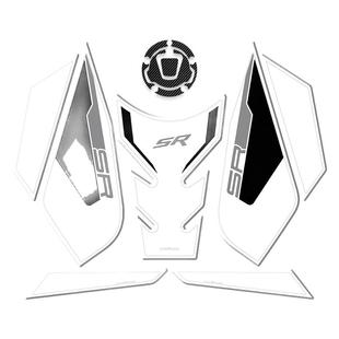 适用于春风450SR/SRS油箱贴改装防滑贴摩托车配件贴纸橡胶贴膜