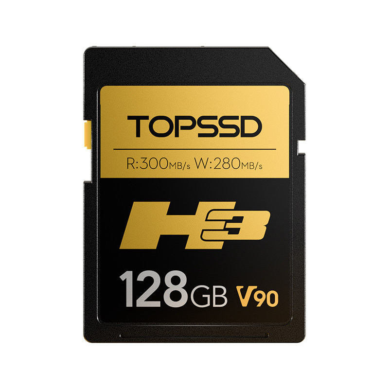 天硕（TOPSSD）V90第二代高性能_UHS-II双芯旗舰SD高速存储卡