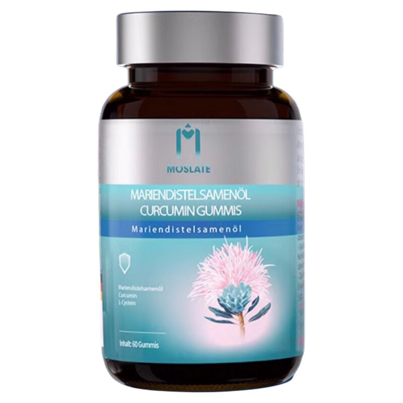 Moslate姜黄素水飞蓟奶蓟草护旰