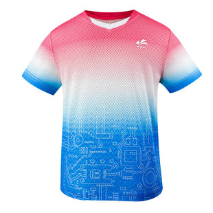 速迈新款儿童羽毛球服套装男女童速干透气中小学生运动比赛训练服