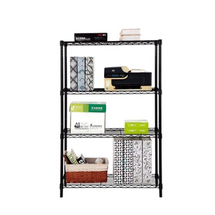 美之高空间收纳倍丽思加粗加厚置物架货架储物客厅阳台碳钢收纳架