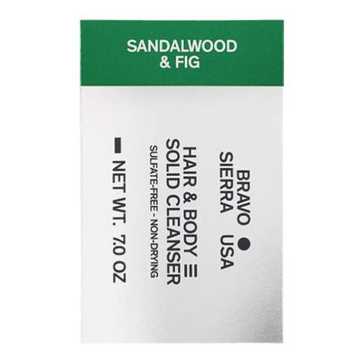 Bravo Sierra-柑橘雪松檀香清洁保湿洗发沐浴三合一男士香皂198g