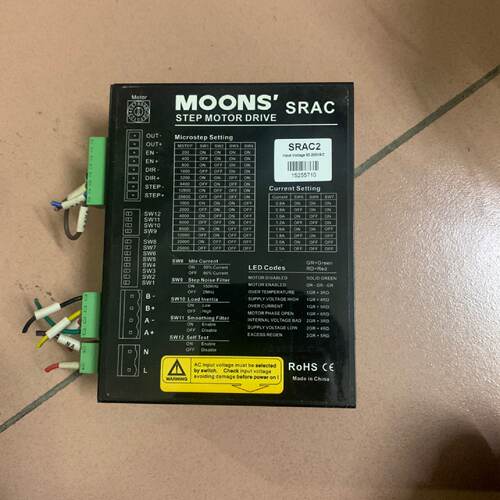 溢价-鸣志srac2步进驱动器高压驱动器免电源2相驱动器