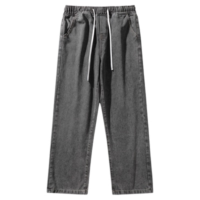 NASA官方进口美式潮牌牛仔长裤