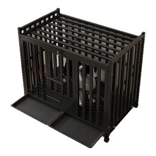 宠物狗笼子中型大型犬家用室内分离带厕所金毛比熊小型狗笼狗窝