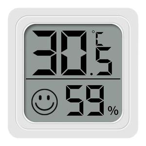 精准数显温度计桌面电子温湿度计闹钟母婴家用壁挂温湿度室内室外