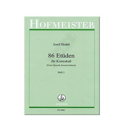 赫拉贝八十六首低音提琴练习曲