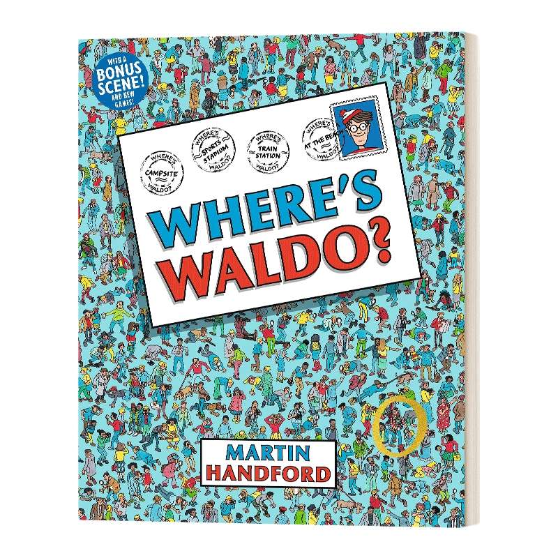 英文原版 Where's Waldo Deluxe Edition 沃尔多在哪里 豪华版 英文版 进口英语原版书籍儿童图书