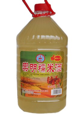 本岛上海崇明米酒8度清甜型5L桶