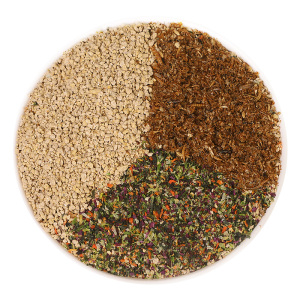 芦丁鸡专用饲料产蛋下蛋粮食物混合蔬菜粒开口幼鸡育雏卢丁鸡食粮