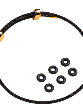 可穿珠穿黄金转运珠编织绳