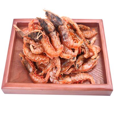 台州温岭有头虾干生晒汤面汤糕用