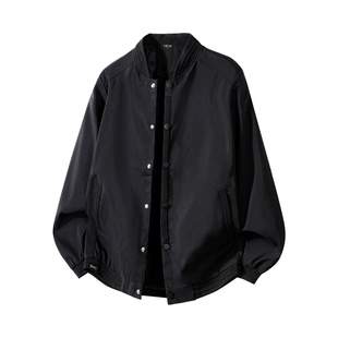 it:fivecm宽松大码男士衬衫外套春秋季高级感男装休闲夹克衬衣男