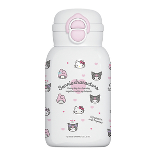 HelloKitty水杯女新年生日礼物2026高颜值三丽鸥小巧保温吸管杯子