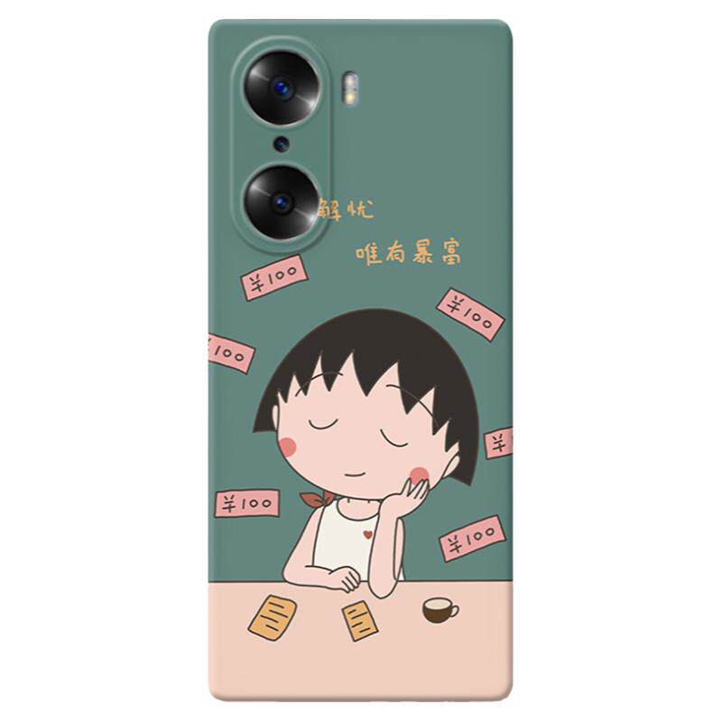 暴富樱桃小丸子适用华为荣耀600手机壳500/400/300/200/100/90/80+70Pro可爱60se卡通50少女心30GT女款软十
